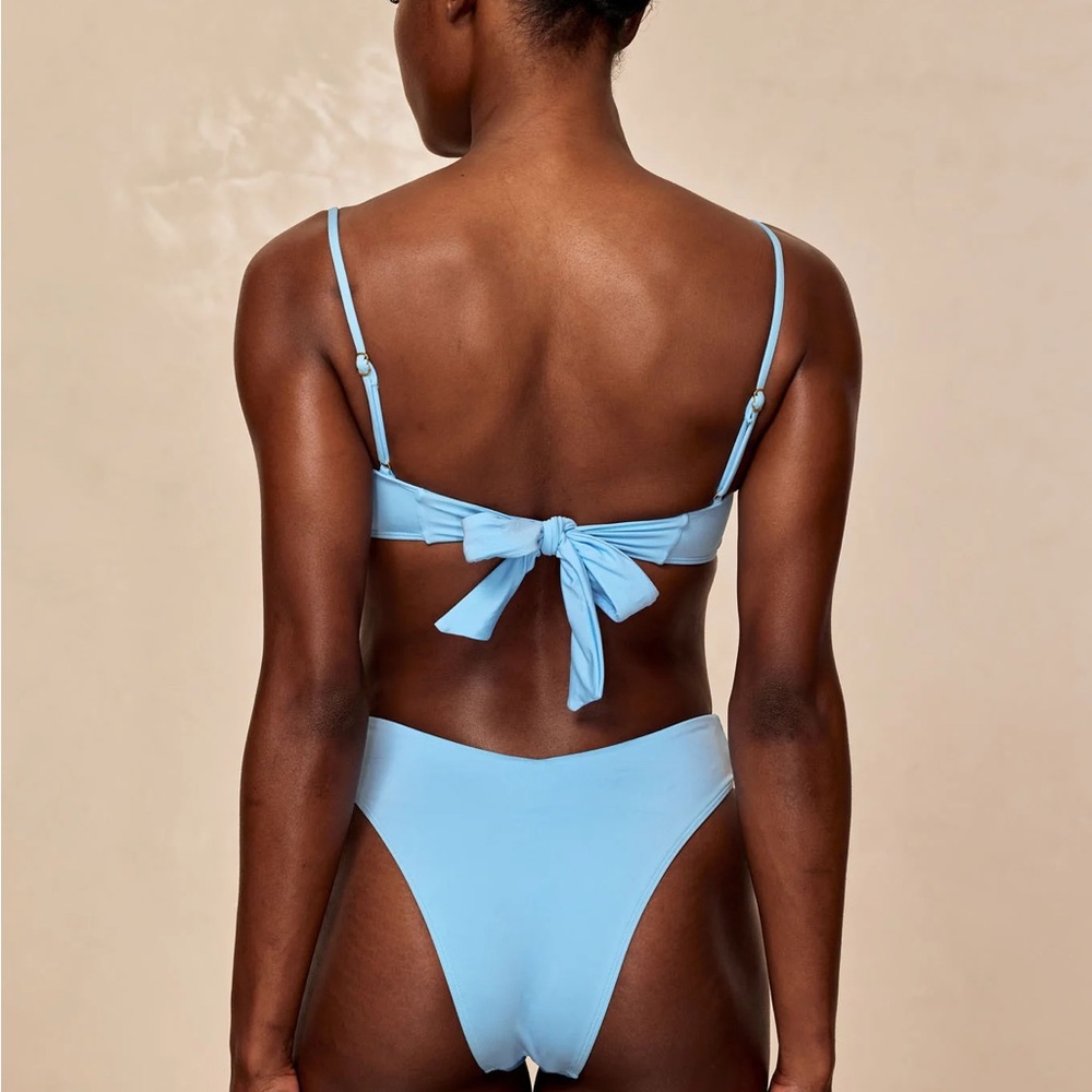 Monday Swimwear Ibiza Blue Bikini Bottom - Picture 2 of 8